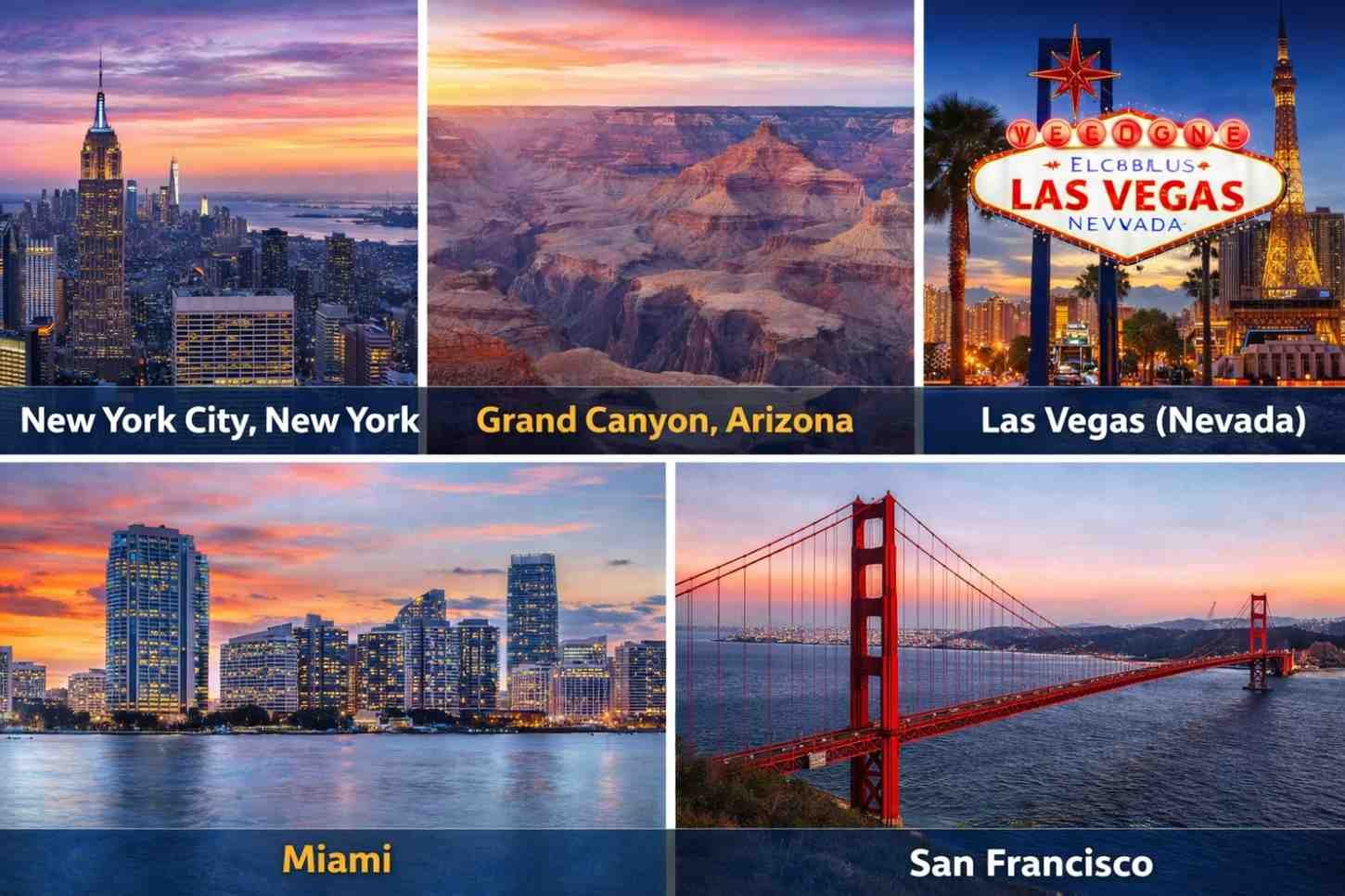 Top 5 Tourist Places in USA with Travel Tips & Best Time to Visit